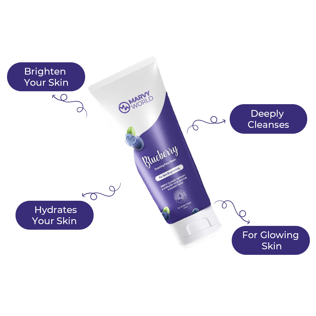 Blueberry Whitening Face Wash 2