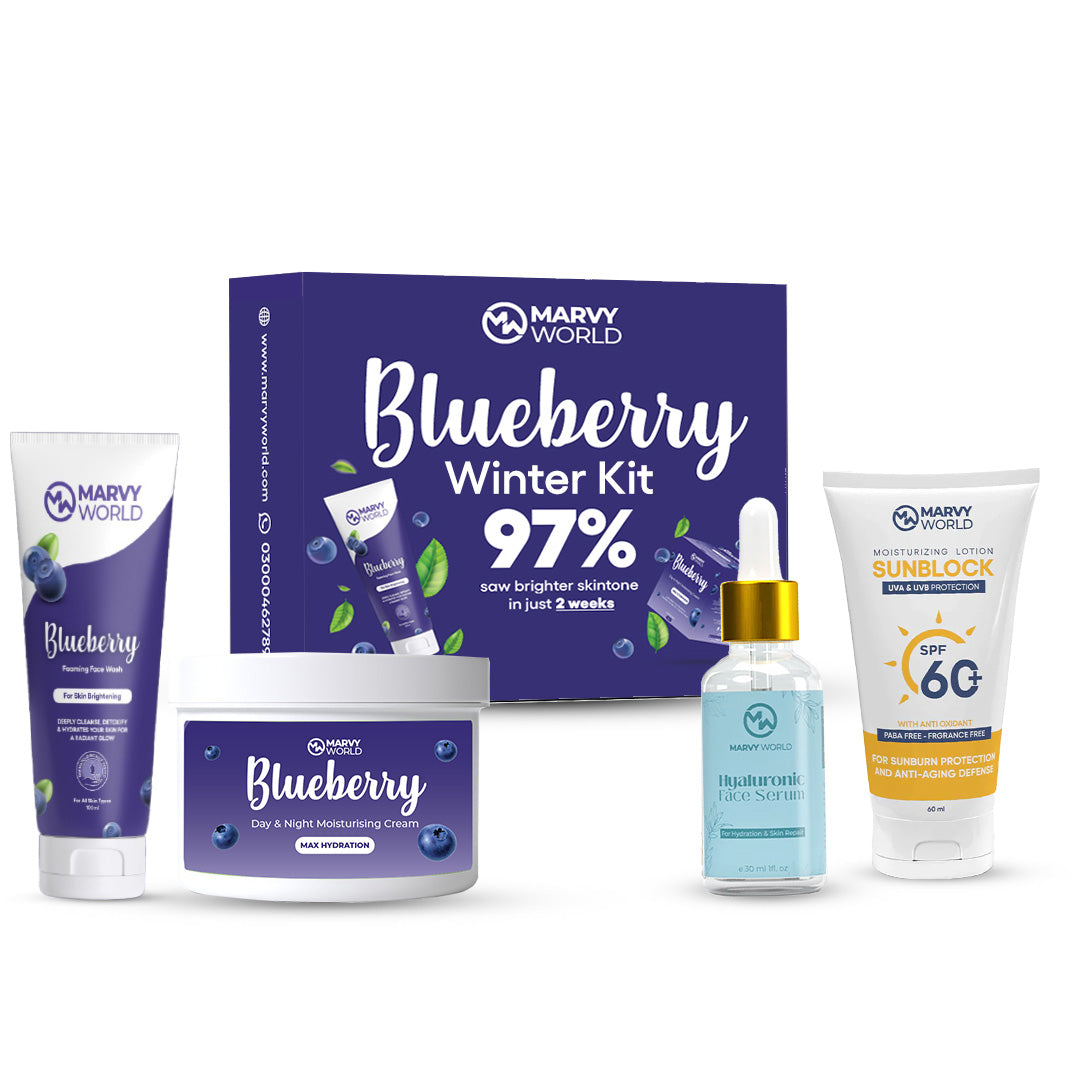 Blueberry Winter Skin Care Kit