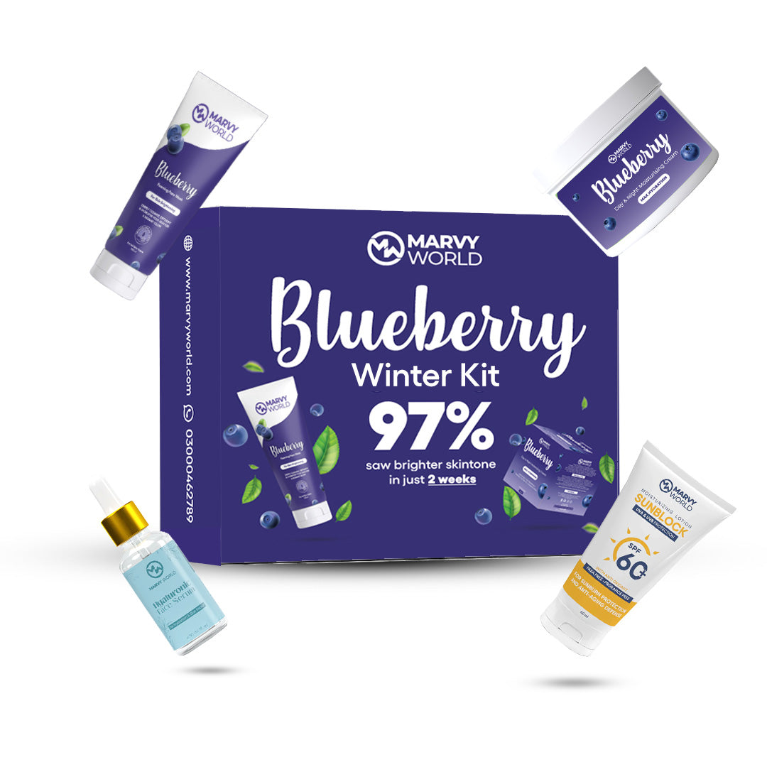 Blueberry Winter Skin Care Kit