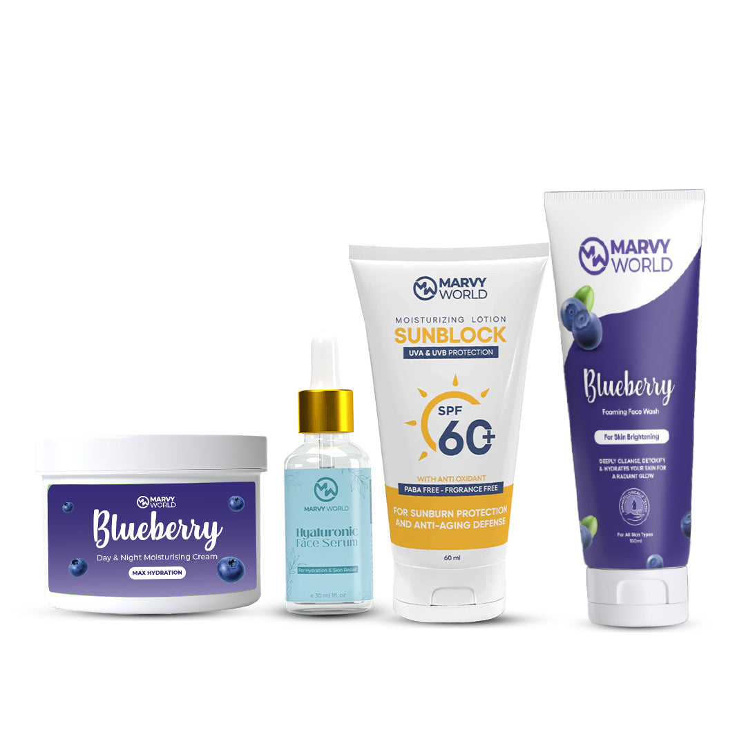 Blueberry Winter Skin Care Kit